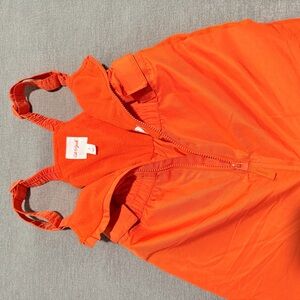Cat & Jack Orange Kids Overalls